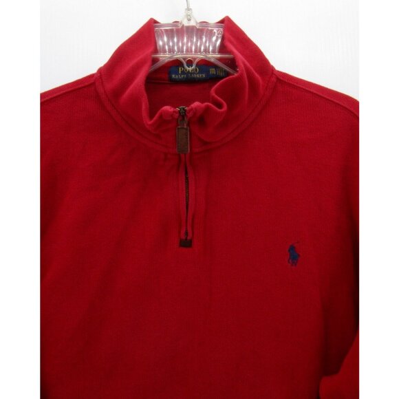 Polo by Ralph Lauren Men's Red Sweater - Picture 2 of 11